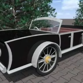 Historic Vintage Car 3d model