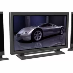 Home Cinema Wide Monitor 3d model