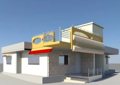 Old Rock Town 3d model