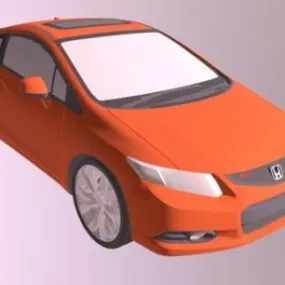 Honda Sedan Car 3d model