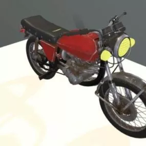 Honda Cb400f Motorcycle 3d model