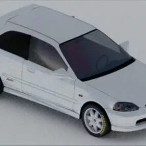 Honda Civic Vi Car 3d model
