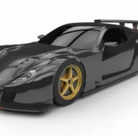 Honda Hsv Gt Car 3d model