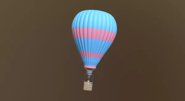 Hot Air Balloon 3d model Hot Air Balloon 3d model