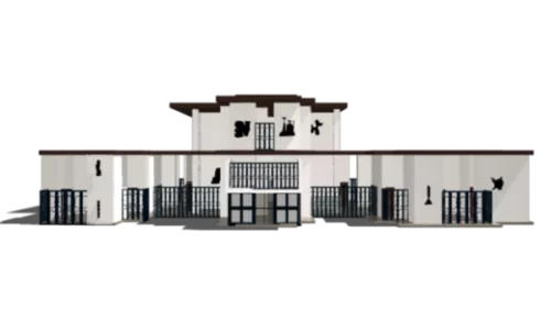 Nice Design Hotel Building 3d model Nice Design Hotel Building 3d model