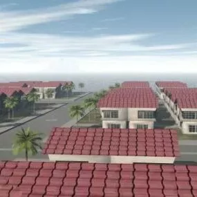 House Complex Building 3d model