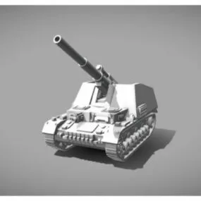 Heavy Basilisk Weapon 3d model