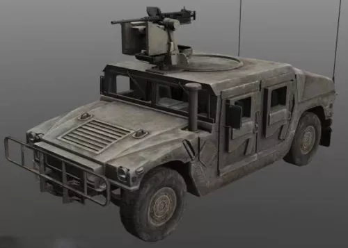 Humvee 3d model