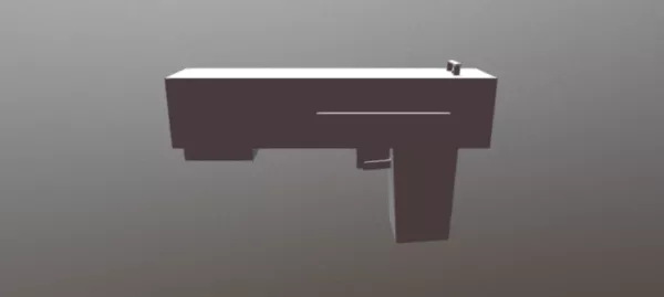 Hydra Blaster Lowpoly Gun 3d model Hydra Blaster Lowpoly Gun 3d model