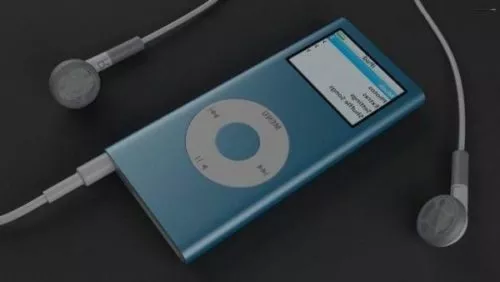 Blue Ipod Nano 3d model Blue Ipod Nano 3d model