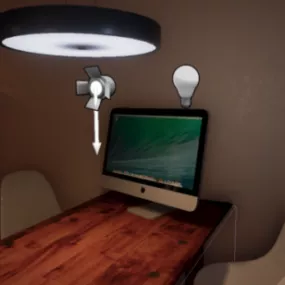 Old Imac Lowpoly 3d model