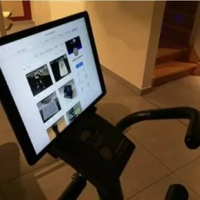 Ipad Pro Holder For Home Trainer Printable 3d model