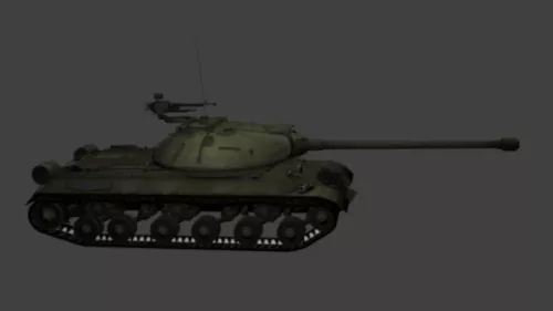 M61a5 Battle Tank 3d model