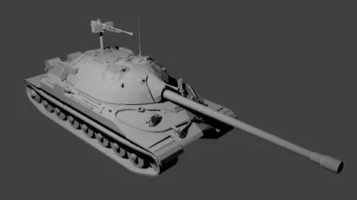Ussr Is7 Heavy Tank 3d model Ussr Is7 Heavy Tank 3d model