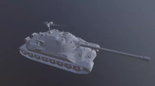 Type 99 Mbt Tank 3d model