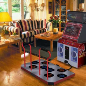 The Groove Game Dance Machine 3d model