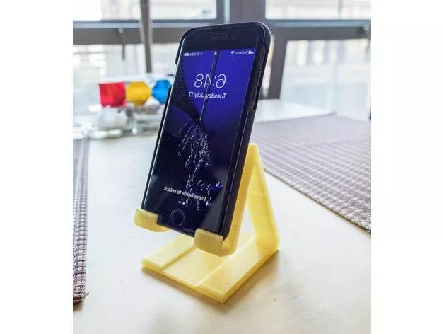 Printable Inspired By Phone Stand 3d model Printable Inspired By Phone Stand 3d model