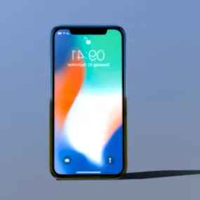 Iphone X Design 3d model