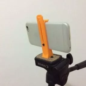 Printable Iphone Ipad Tripod Mount 3d model