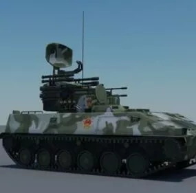 Iron Dove Pgz-95 Aa Weapon 3d model