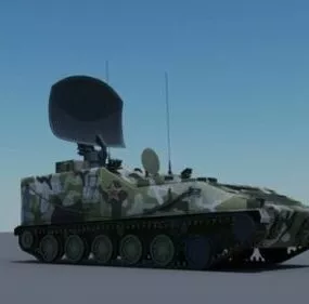 Chinese Iron Dove Jammer Weapon 3d model