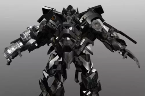 Scifi Robot Character With Human Inside 3d model