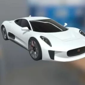 Jaguar Cx75 Car 3d model