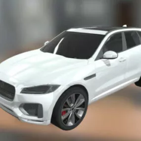 Car Jaguar F-pace 3d model