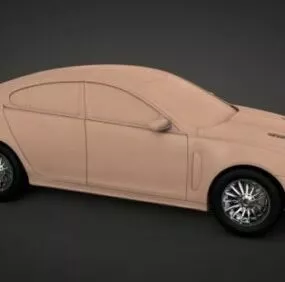 Jaguar Xfr 2011 Car 3d model