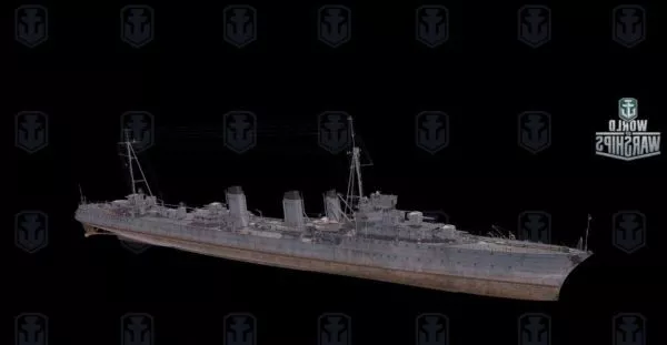 Low Poly Aircraft Carrier 3d model