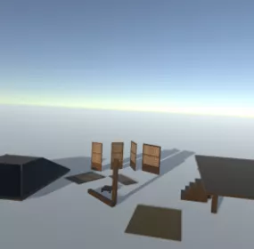 Japanese Building Asset Pack 3d model