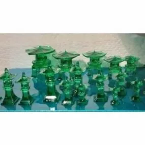 Japanese Stone Lamps Decoration 3d model