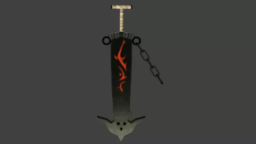 Jatch Gaming Sword 3d model Jatch Gaming Sword 3d model