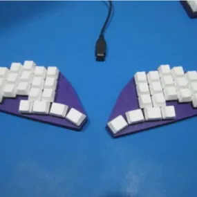 Jemini Split Keyboard Printable 3d model