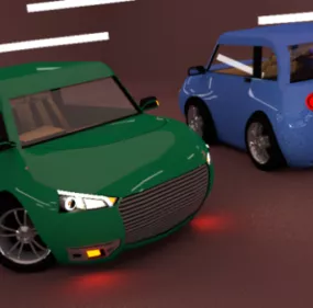Kamazky Car Concept 3d model