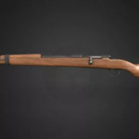 Kar98 Sniper Rifle Gun 3d model