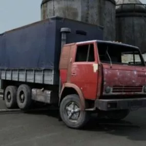 Kamaz Heavy Truck 3d model