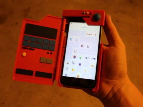 Printable Pokedex Case For Iphone 6 3d model Printable Pokedex Case For Iphone 6 3d model