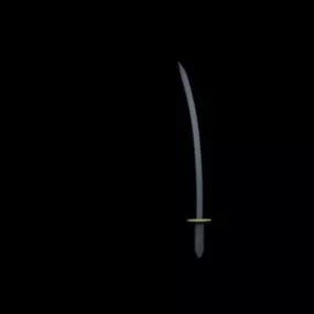 Japan Katana Sword Weapon 3d model