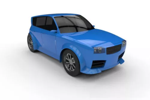 Kaya Challanger Car 3d model Kaya Challanger Car 3d model