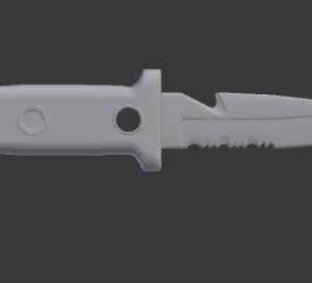 Kershaw Sea Hunter Weapon 3d model