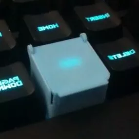 Flip Cover Key Cap Printable 3d model