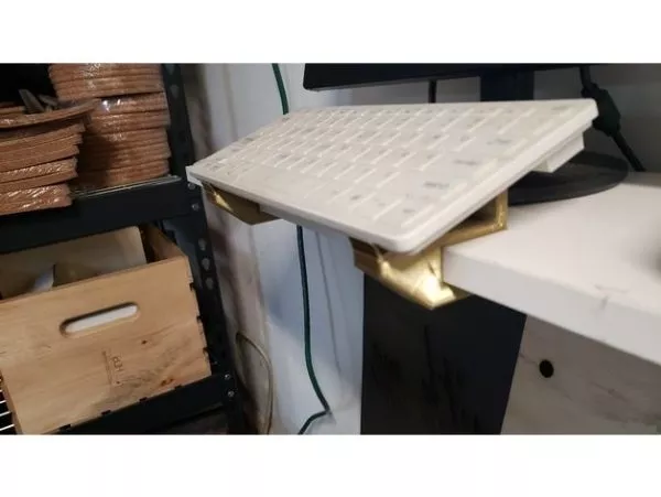 Keyboard Shelf Printable 3d model Keyboard Shelf Printable 3d model