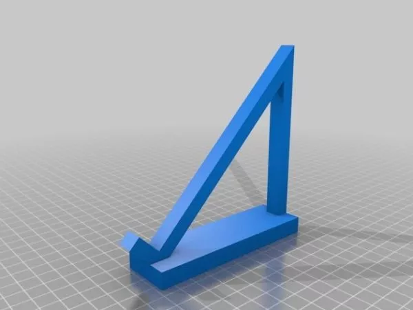 Printable Keyboard Stand 3d model Printable Keyboard Stand 3d model