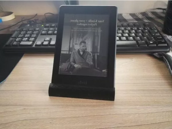 Printable Kindle Stand 3d model Printable Kindle Stand 3d model