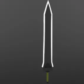 Kirito Sword Design 3d model