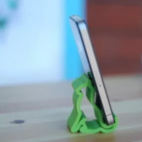 Kitty Phone Holder Printable 3d model