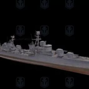 Army Military Kleber Cruiser 3d model