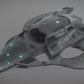 Kliper Space Shuttle Spaceship 3d model