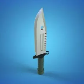 Knife M9 Weapon 3d model